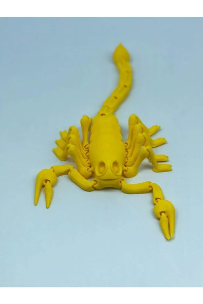 3d Hareketli Akrep Figürlü Oyuncak - Sarı ürün görseli 1