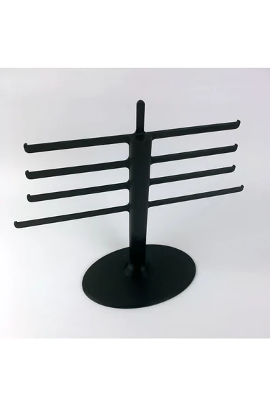 Takı Organizer, 8 Kollu Takı Düzenleyici - Siyah - 7