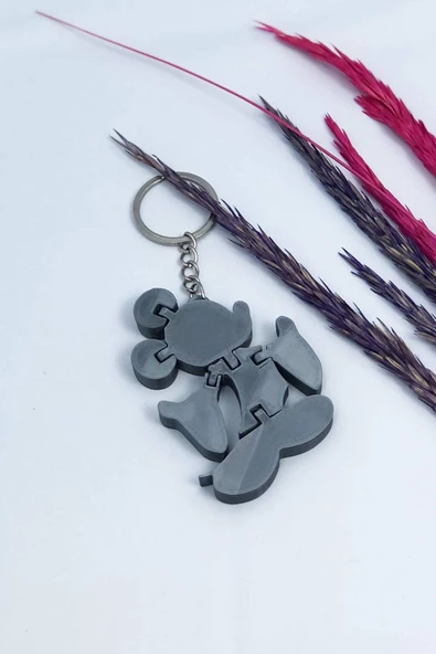 3d Mickey Mouse Figürlü Anahtarlık - Resim 5
