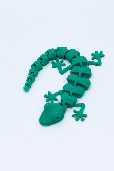 3d Hareketli Oyuncak Kertenkele - Yeşil - Resim 2