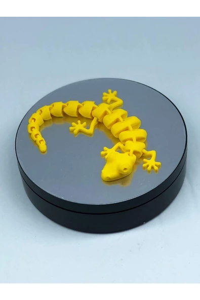 3d Hareketli Oyuncak Kertenkele-sarı - Resim 6
