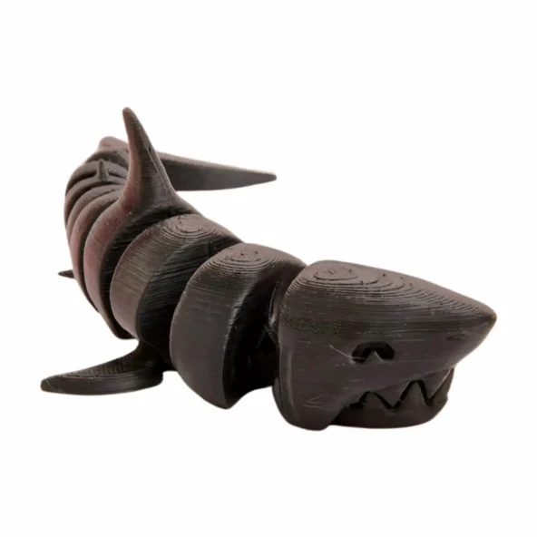 3D Hareketli Köpek Balığı Figürlü Oyuncak - Siyah ürün görseli 1