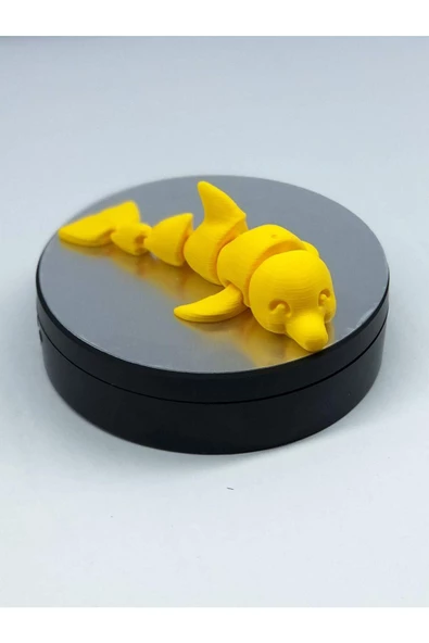 3d Hareketli Yunus Figürlü Oyuncak - Sarı - Resim 4