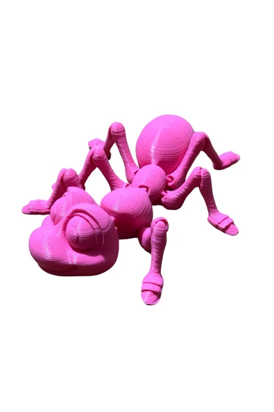 3D Hareketli Karınca Figürlü Oyuncak - Pembe - Resim 2