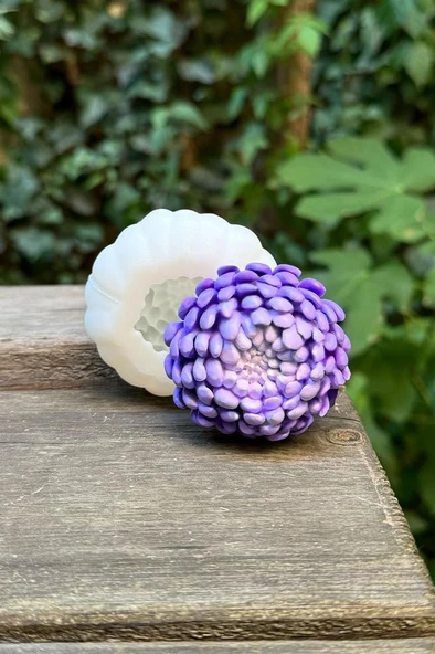 Kaktüs 7 Silikon Mum Kalıbı ürün görseli