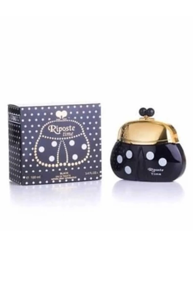 Riposte 24 Saat Etkili Kadın Parfüm - Time Black - For Women 100 Ml