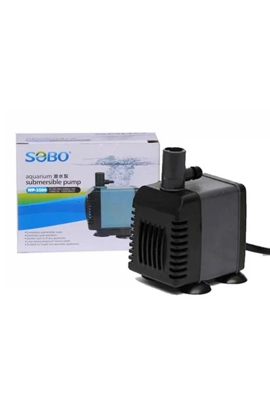 Sobo Akvaryum Sump Motoru 25W. 1200LT/SAAT WP-3500