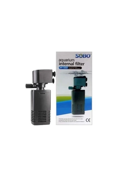 Sobo Akvaryum İç Filtre 15W 800Lt/Saat WP-1000F