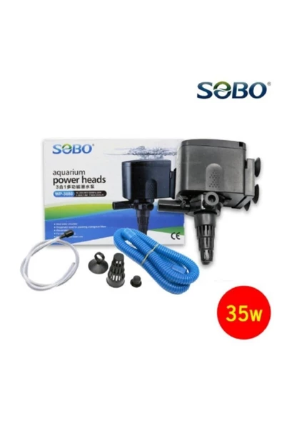 Sobo Akvaryum Kafa Motoru 2500 Lt/Saat WP-3880