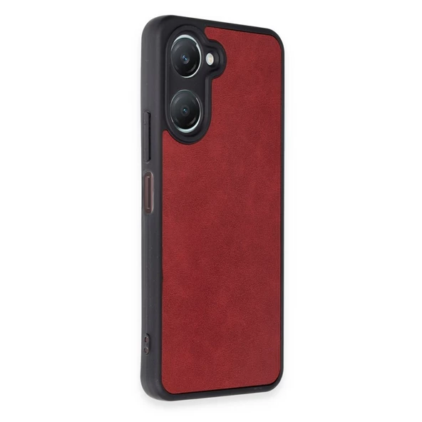 Vivo Y18 Kılıf Aras Seri Deri Kapak - 7