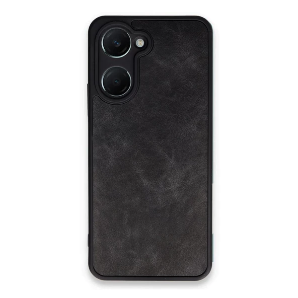 Vivo Y18 Kılıf Aras Seri Deri Kapak - 9