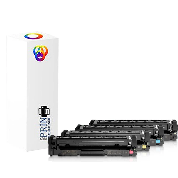 Hp Laserjet Pro M254DNW Cmyk Muadil Toner Seti 203X|CF540A ürün görseli