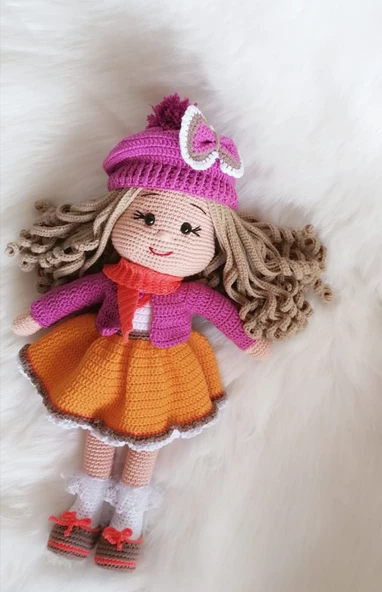 Tılsım Bebek Amigurumi Organik Oyuncak - 1