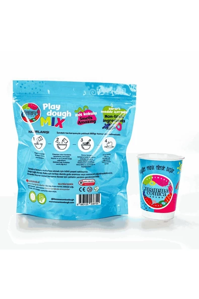 Mammacomica Dough Kendin Yap Kendin Oyna Toz Karışımı - 6