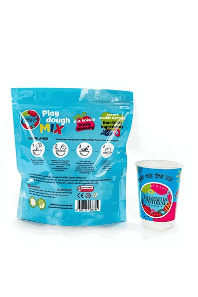 Mammacomica Dough Kendin Yap Kendin Oyna Toz Karışımı - 8