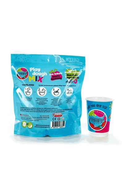 Mammacomica Dough Kendin Yap Kendin Oyna Toz Karışımı - 4