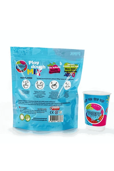 Mammacomica Dough Kendin Yap Kendin Oyna Toz Karışımı - 10