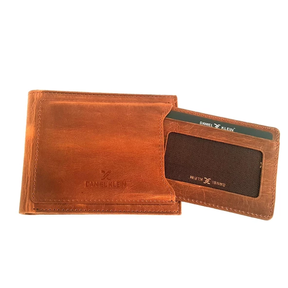 Daniel Klein Gerçek Deri Erkek Cüzdan Kartlık Set Cepli - 8