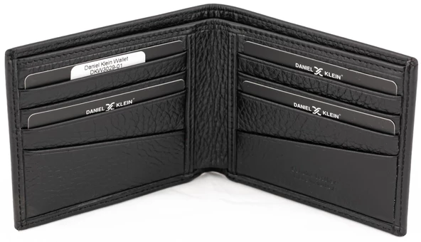 Daniel Klein Gerçek Deri Erkek Cüzdan Kartlık Set Cepli - 5