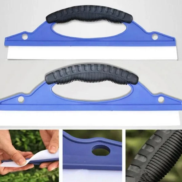 OTO MOTTO Araç Oto Cam Sil Çekçek Kurulama Aparatı Silikonlu Kaporta Tavan Çekçek - 11