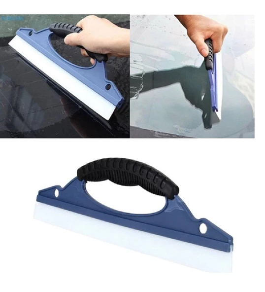 OTO MOTTO Araç Oto Cam Sil Çekçek Kurulama Aparatı Silikonlu Kaporta Tavan Çekçek - 4