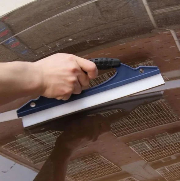 OTO MOTTO Araç Oto Cam Sil Çekçek Kurulama Aparatı Silikonlu Kaporta Tavan Çekçek - 3