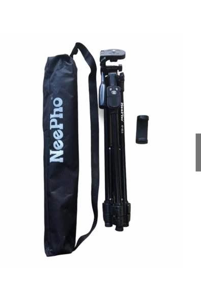Neepho Np-8810 150 Cm Tripod Bluetooth Kumandalı Profesyonel Telefon Kamera Tutucu Çantalı Tripot - Resim 4