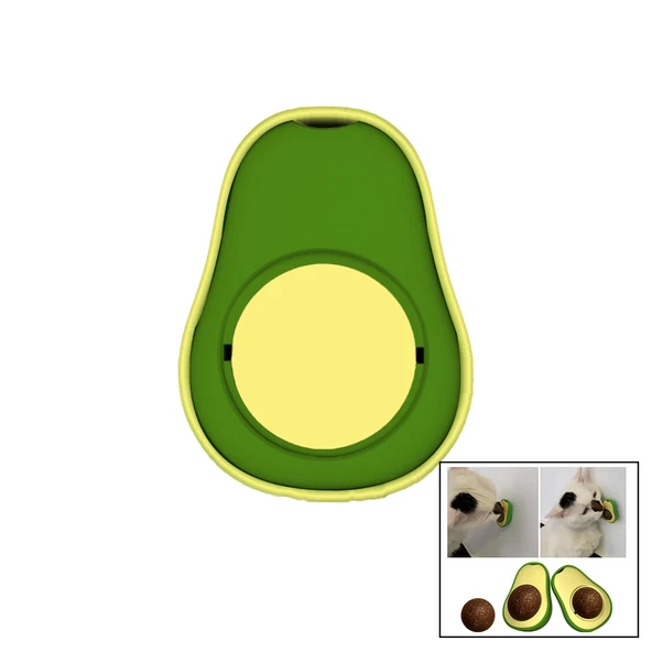 AVOCADO KEDİ NANESİ AVOKADO YAPIŞKANLI PLASTİK KUTULU PET SHOP (4593)