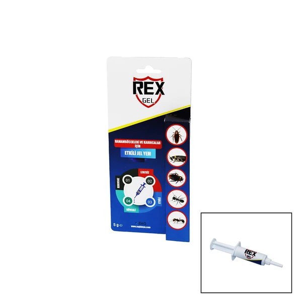 REX GEL HAMAMBÖCEĞİ VE KARINCA JELİ - ŞIRINGA5GR (4593)