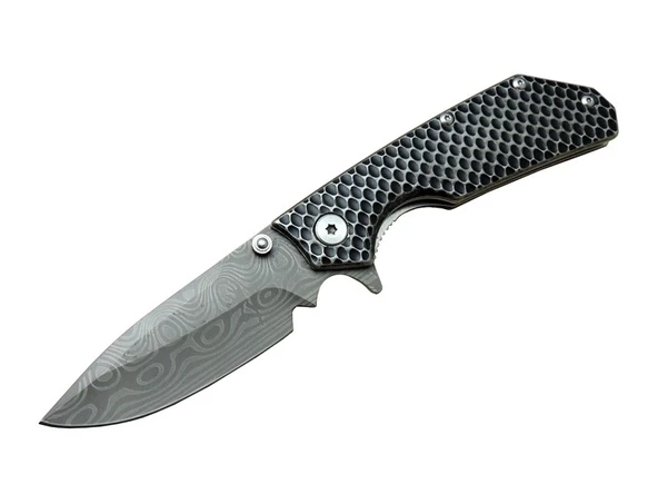 Damascus DMS 2 16 Gri Kamp Çakı 21cm- Yarı Otomatik, Metal Sap