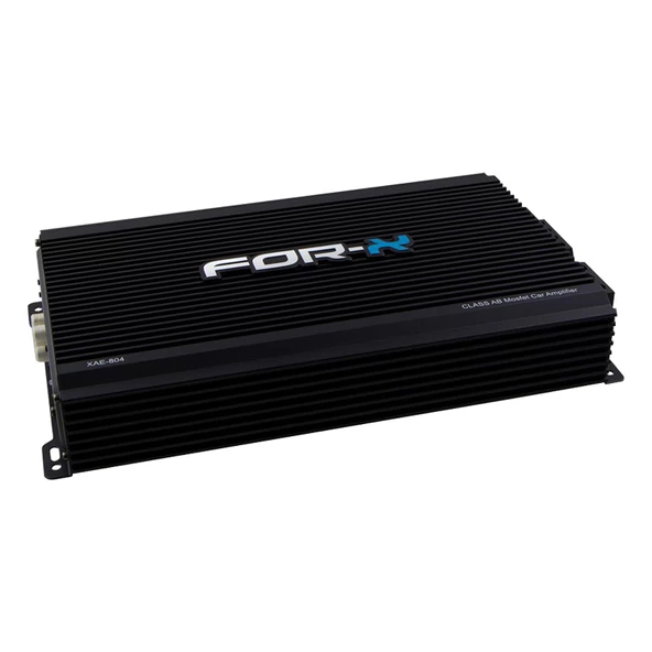 FORX XAE-804 4 KANAL 300 WATT OTO ANFİ (BASS KONTROLLÜ) (4593)