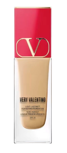 VALENTINO Very Valentino Light Amber 4  - Çok hafif fondöten, 24 saat kalıcı, SPF 25