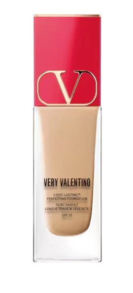 VALENTINO Very Valentino Light Neutral 4  - Çok hafif fondöten, 24 saat kalıcı, SPF 25