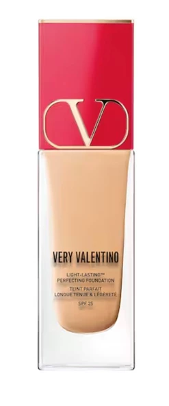 VALENTINO Very Valentino Medium Neutral 2  - Çok hafif fondöten, 24 saat kalıcı, SPF 25