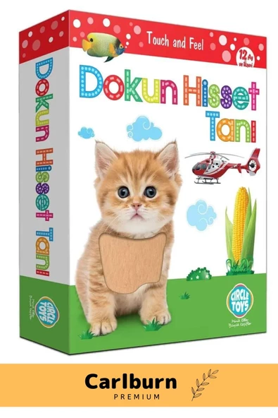 Özel Üretim Duyusal Gelişim Görsel Algı Eğlenceli Öğrenme Çocuk Dokun Hisset Tanı Eğitim Kartları - 4