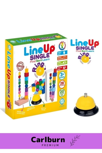 Özel Üretim Zeka Geliştirici Öğretici Lineup Single Ring Bul Sırala Ögren Tek Oyuncu Zilli Oyun - 4