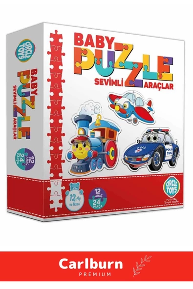 Özel Üretim Zeka Geliştirici Eğitici Çocuk El Göz Koordinasyonu Baby Puzzle Sevimli Araçlar - 3