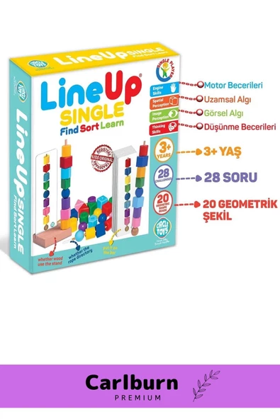 Özel Üretim Zeka Geliştirici Renk Geometrik Şekil Öğretici Çocuk Lineup Sıngle Bul Sırala Öğren - 2
