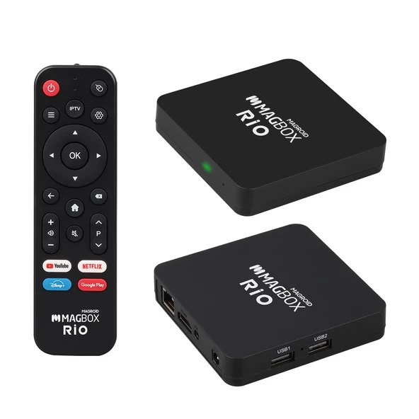 MAGBOX MAGROID RIO 2 GB RAM 32 GB HDD 4K ULTRA HD ANDROID BOX (ANDROID 10) (4593)