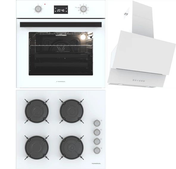 Termikel Ankastre Set (BO O6555C W + BH P6144C W + ARGEMON WW60)