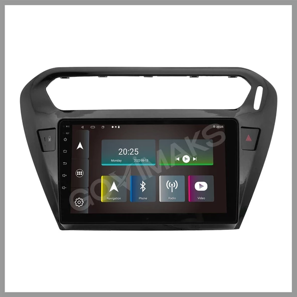 GOVİMAKS PEUGEOT 301 2012-2020 4 GB RAM 64 GB HAFIZA ANDROID MULTIMEDIA - 8