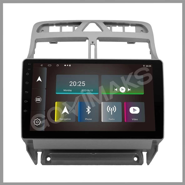 PEUGEOT 307 2001-2008 UYUMLU 4 GB RAM 64 GB HAFIZA ANDROID MULTIMEDIA - Resim 8