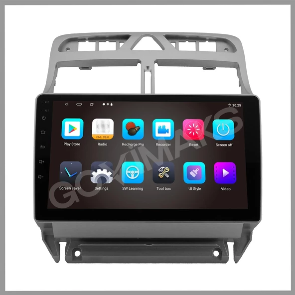 PEUGEOT 307 2001-2008 UYUMLU 2 GB RAM 32 GB HAFIZA ANDROID MULTIMEDIA - Resim 6