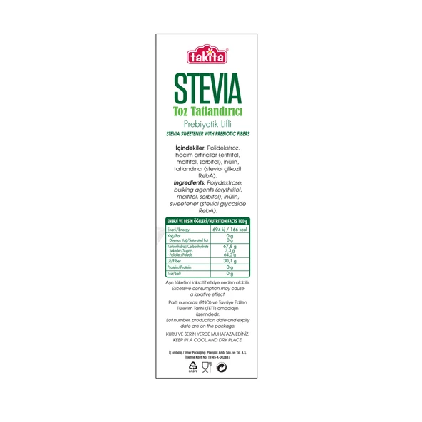 STEVİA PREB.LİFLİ TATL.500 GR - 3