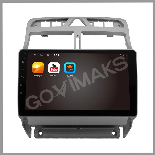 GOVİMAKS PEUGEOT 307 2001-2008 8 GB RAM 128 GB HAFIZA ANDROID MULTIMEDIA - 8