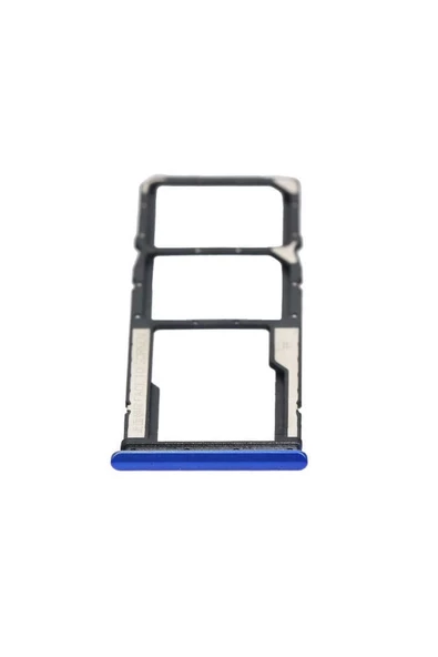 EMXTECH  Xiaomi Redmi Note 8 2021 Uyumlu Sim Tray Mavi