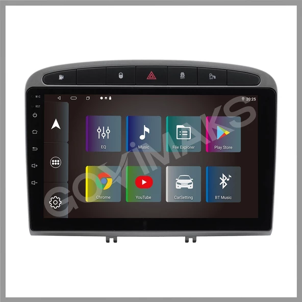 PEUGEOT 308 RCZ 2008-2013 UYUMLU 8 GB RAM 128 GB HAFIZA ANDROID MULTIMEDIA - Resim 6