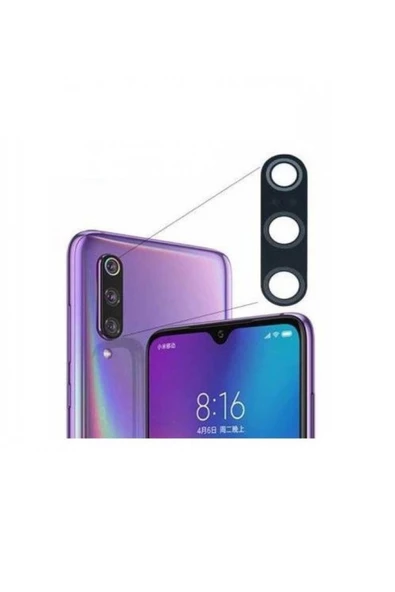 EMXTECH  Xiaomi Mİ 9 LİTE Uyumlu Kamera Camı-Lens