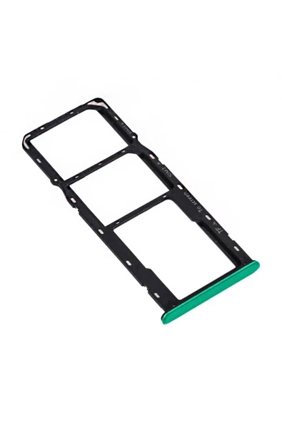 EMXTECH  OPPO REAL ME C3 Uyumlu Sim Tray Yeşil