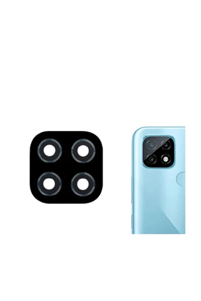 EMXTECH  OPPO REAL ME C21 Uyumlu Kamera Camı